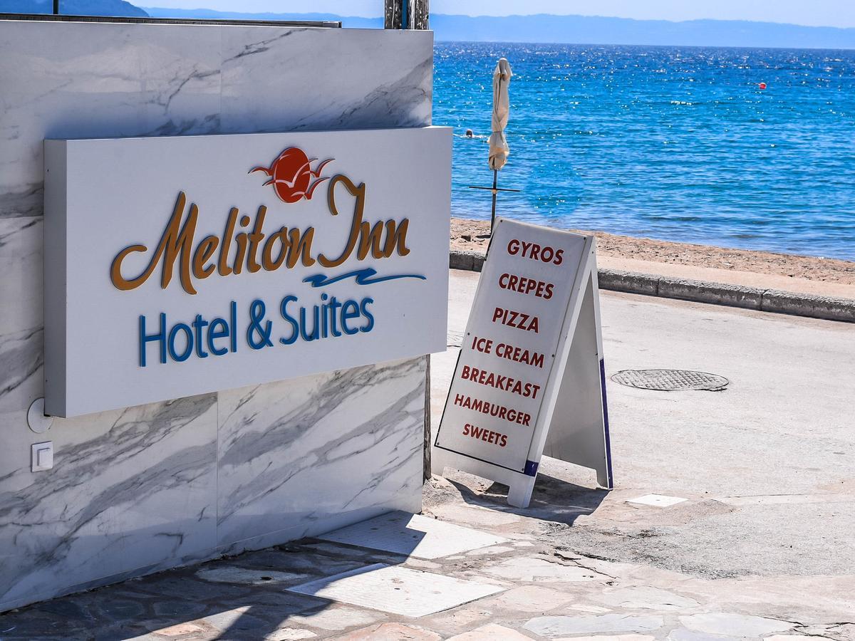 Meliton Inn Hotel & Suites By The Beach Νέος Μαρμαράς Εξωτερικό φωτογραφία